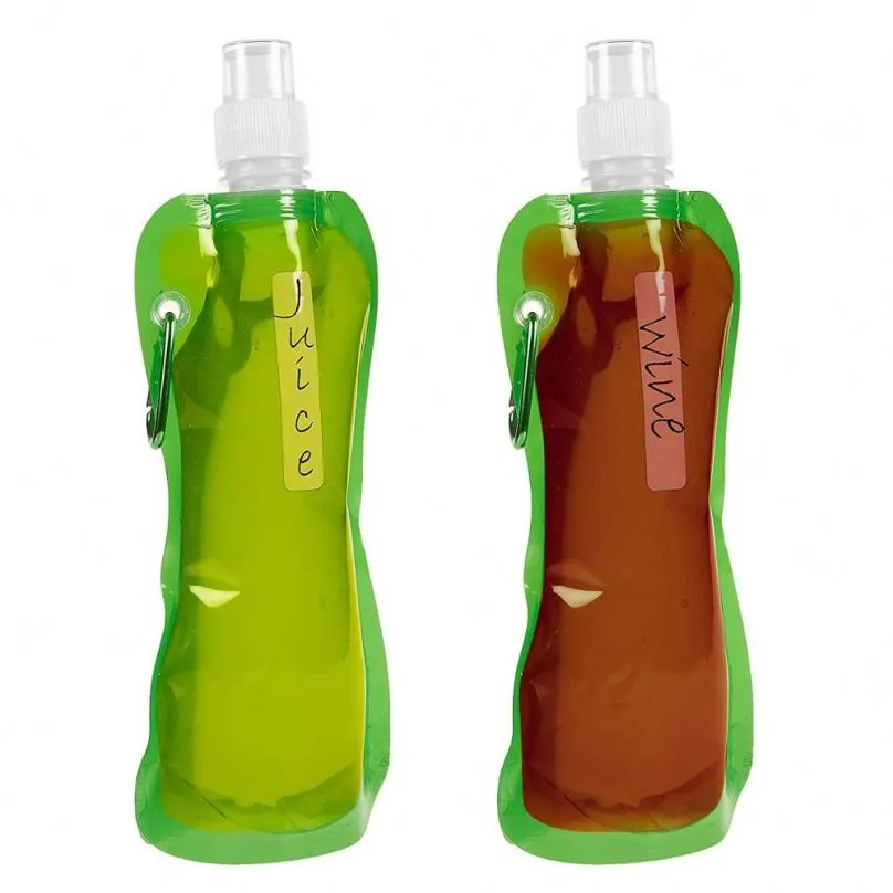 Drinking Food Packaging Retort Water Bag Reusable Drink Doypack Stand Up Pouch Bag With Spout