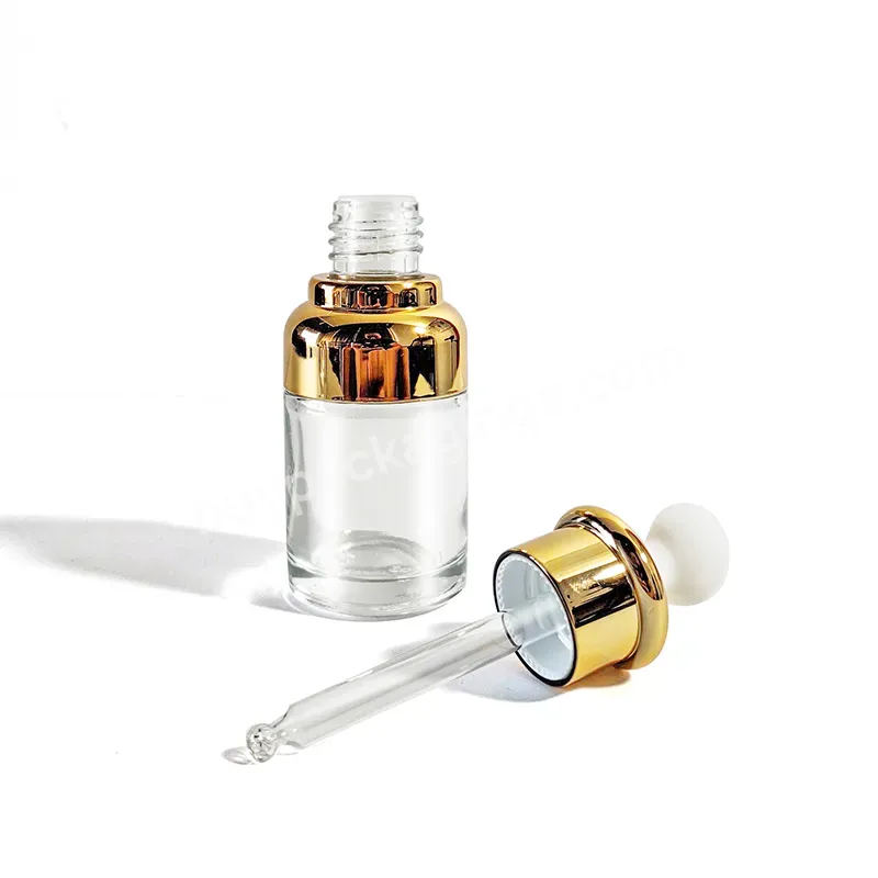 Dropper Bottle Essential Oil Perfume Glass Cosmetics Bottle With Dropper 20ml 30ml 50ml Dropper Bottle