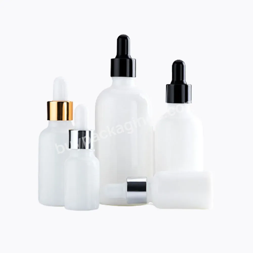 Dropper Oil Bottles 10ml 15ml 20ml 30ml 50ml100ml Cosmetic Serum Glass Essential Oil Bottle With Dropper Wholesale