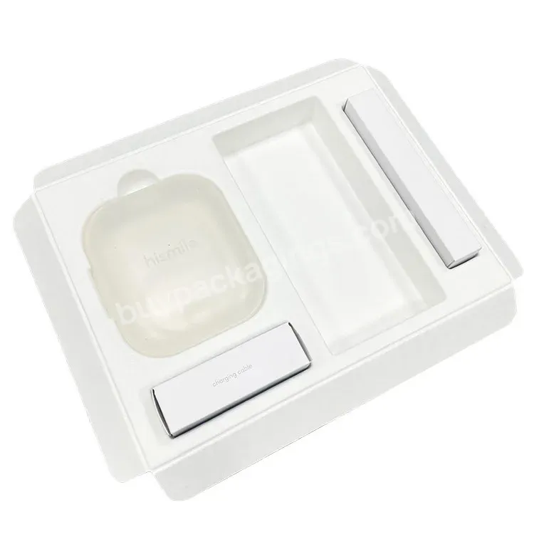Dry Press Molded Pulp Boxs Recyclable Inner Tray Teeth Cleaner Packaging Made From Sugarcane Paper - Buy Teeth Cleaner Packaging Tray Made From Sugarcane Paper,Recyclable Inner Tray,Teeth Cleaner Tray.