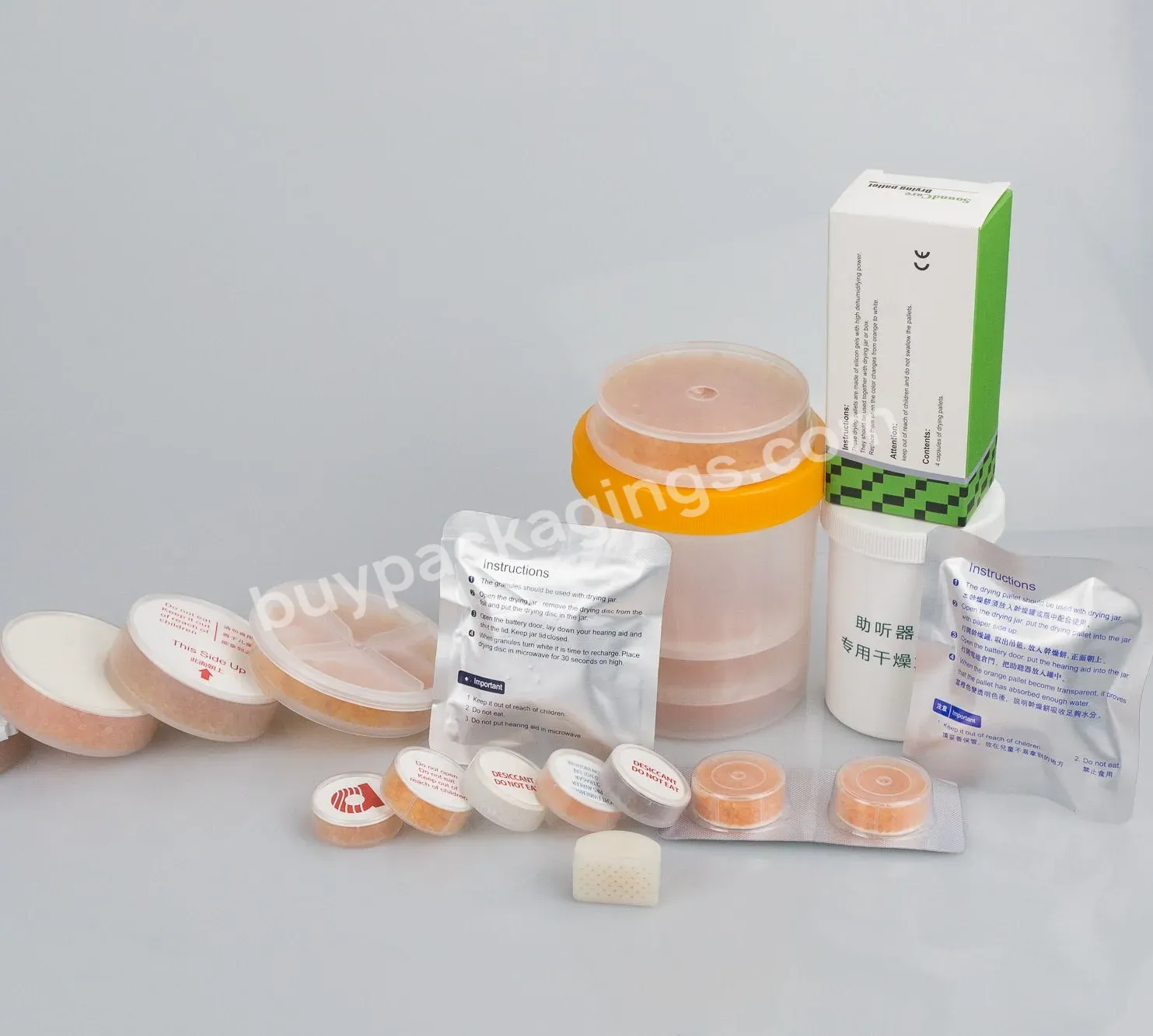 Drying Capsules For Hearing Aids 18g 100% Hearing Aid Desiccant