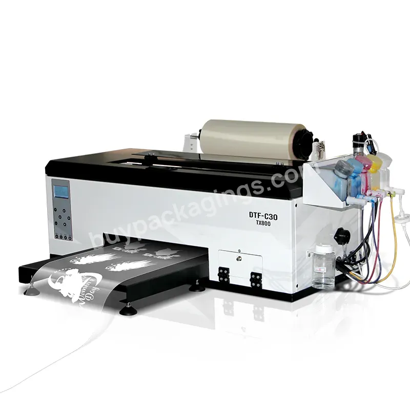 Dtf Printer A3 30cm Printing Machine Heat Transfer T-shirt Printing - Buy Dtf Printer A3 60cm Printing Machine,Film Ink All Fabric Fast Shipping,Heat Transfer T-shirt Printing.