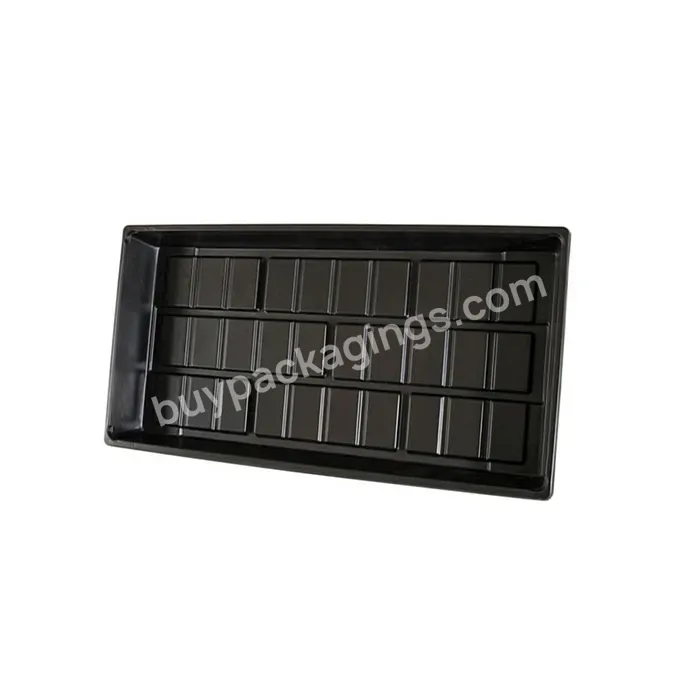 Durable Black Large Plastic Flat Tray For Microgreens Wheatgrass Seedling - Buy Seed Flat Tray,Plant Growing Trays,Flat Seeding Tray.