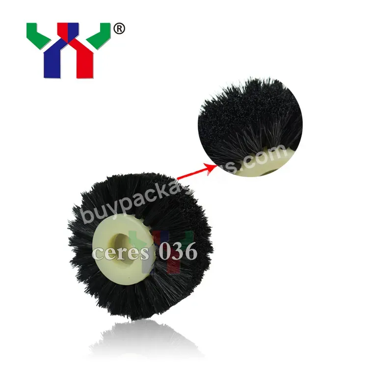 Durable Hard Bristle Circular Brush Wheel For Pressing Paper Ceres 036 - Buy Feeder Brush,Printing Brush Wheel,Brush Wheel.