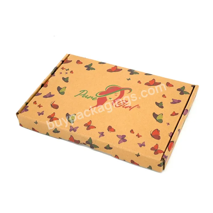 Durable Kraft Paper Forest Packing Custom Boxes For Shipping