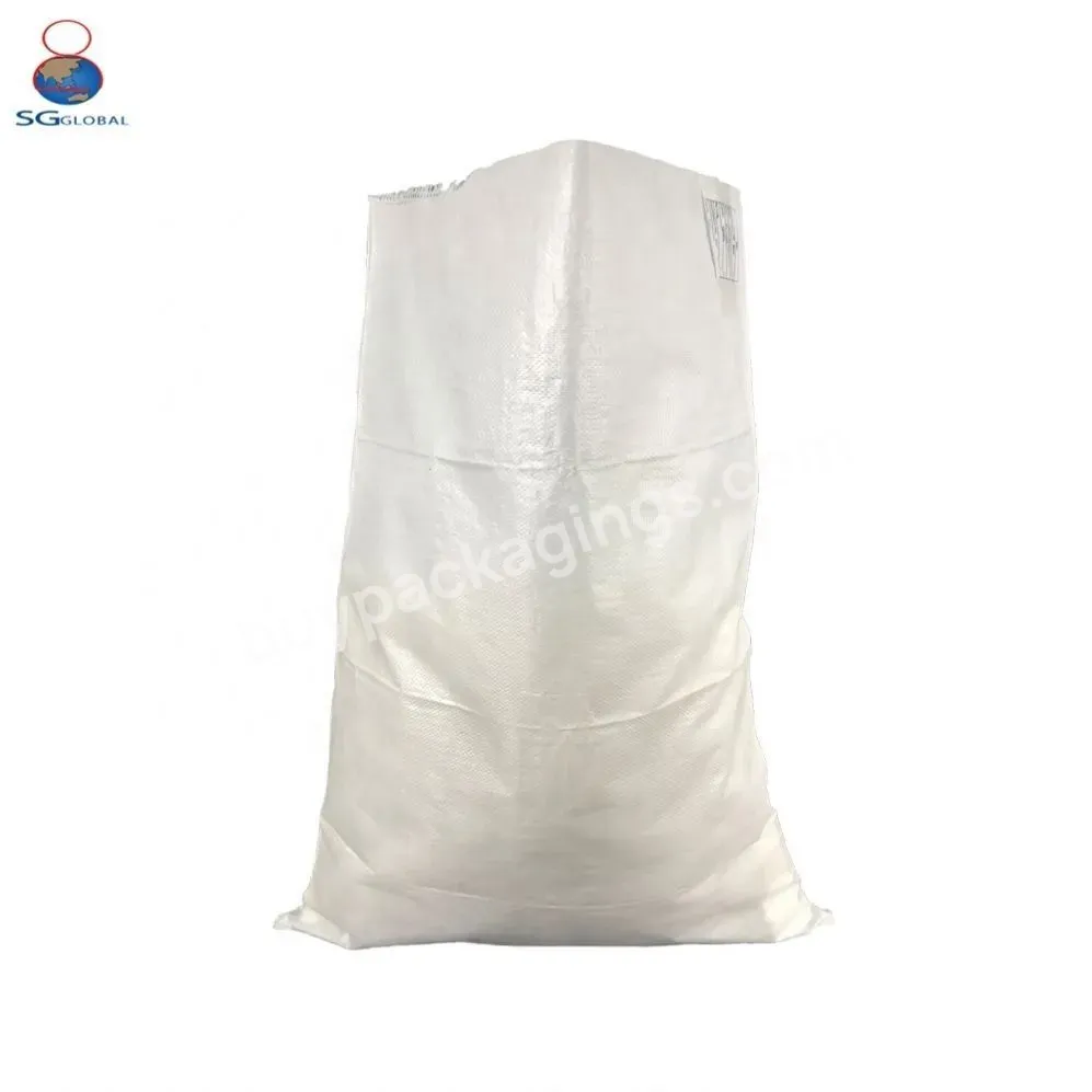 Durable Polypropylene Woven Bags 50 Kg 100 Kg Sacks Pp Packing For Wheat Corn Rice Sugar