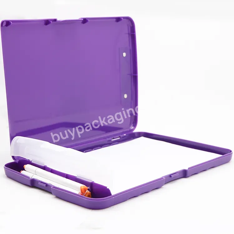 Durable Pp Plastic Storage A4 Clipboard Wholesale Packaging Boxes File Folder With Sides Plastic File Case File Organizer - Buy Plastic File Organizer,Plastic File Case,A4 Clipboard.