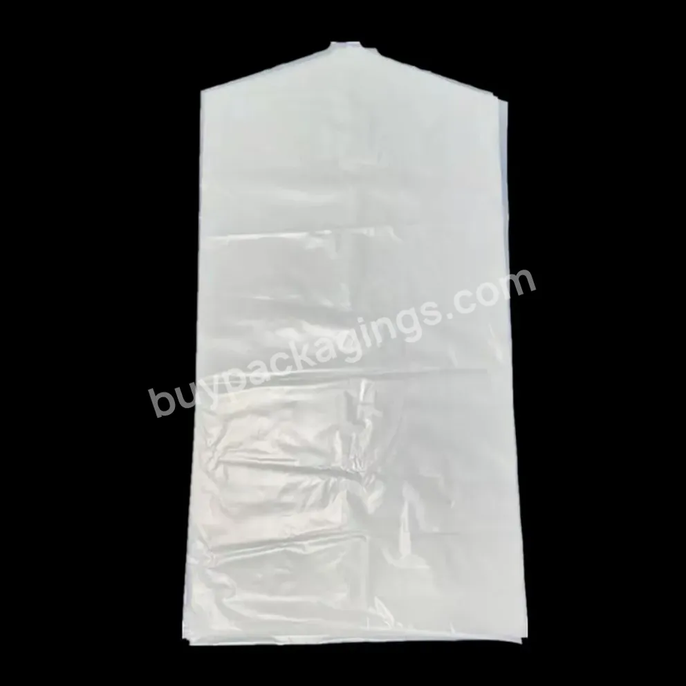 Dust Proof Clothes Storage Pe Packaging Bag Ldpe Customized Color Spec And Size Plastic Packing Bags For Garment