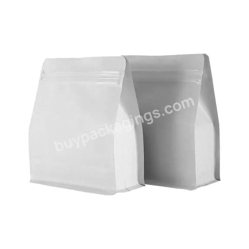 Dustproof High Quality Custom Thickening Plastic Stand Up Pouch Zip Lock Bag Aluminum Foil Coffee Bags With Valve