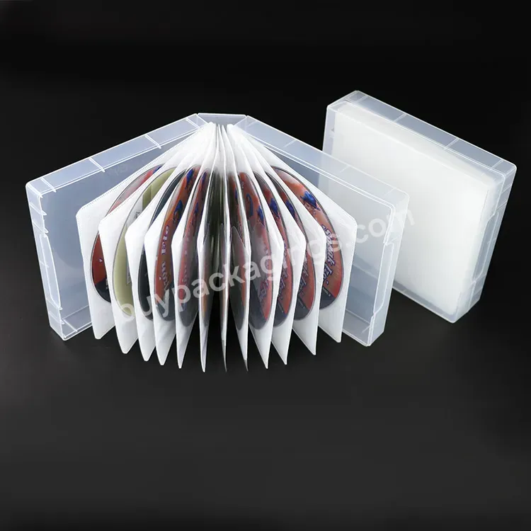 Dvd Cover Cd Storage Box Cd Drive Digi Tray Pp Media Disc Vcd Dvd Holder Case With Multi Sleeves