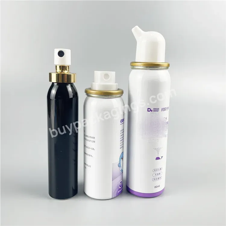 E-better Black 30ml Aluminum Atomizer Spray Bottle Recycled Cosmetic Bottle