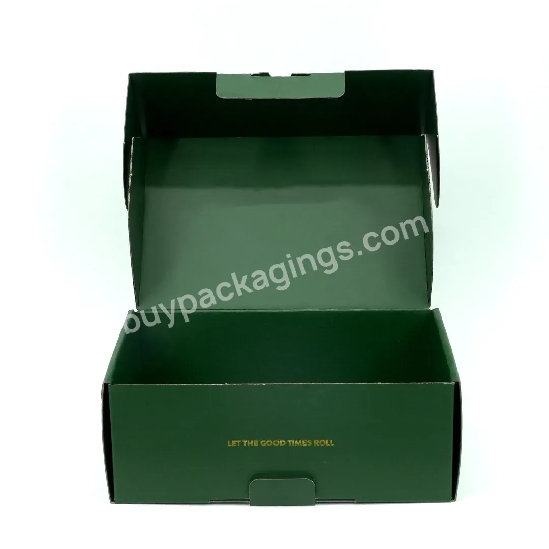E-commerce Custom Printing Logo Recycled Shipping Box Corrugated Mailer Paper Box