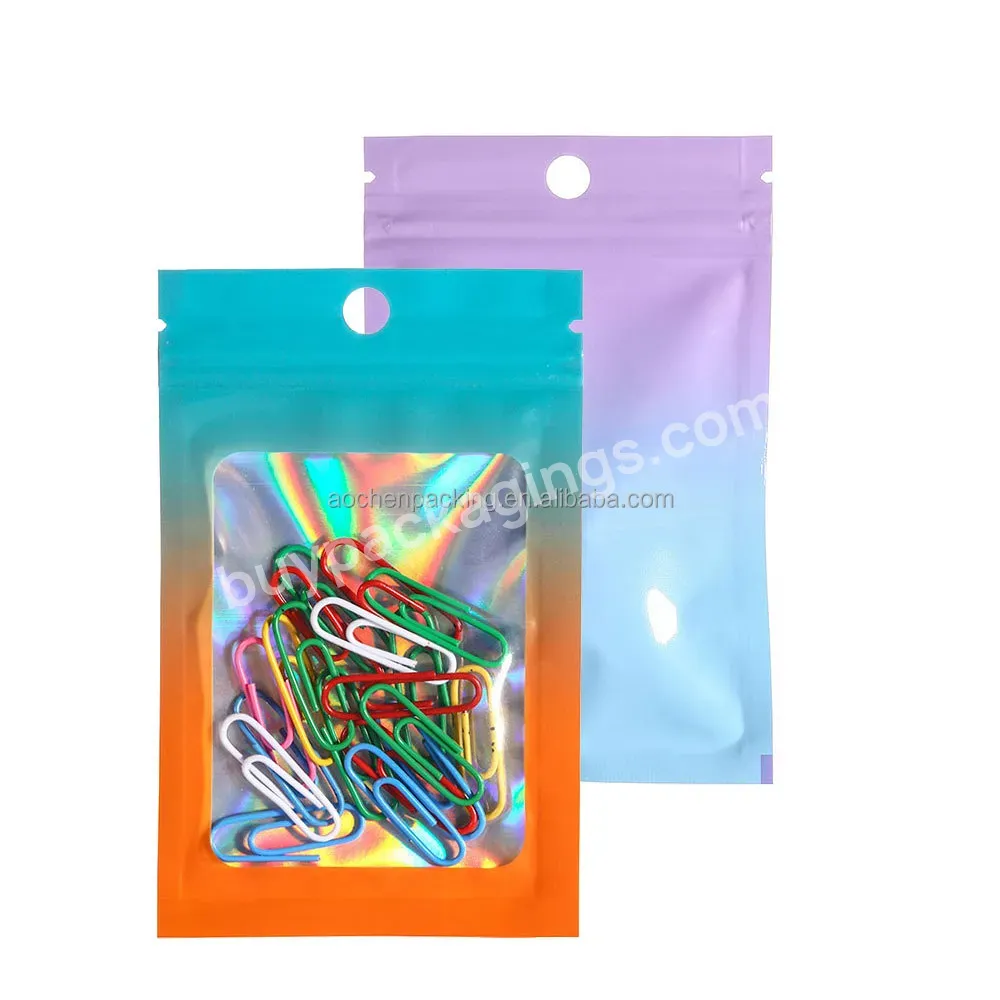 Earring Packaging,Microfiber Jewelry Pouch With Insert Pad,Tamper Evident Packaging For E-comerce