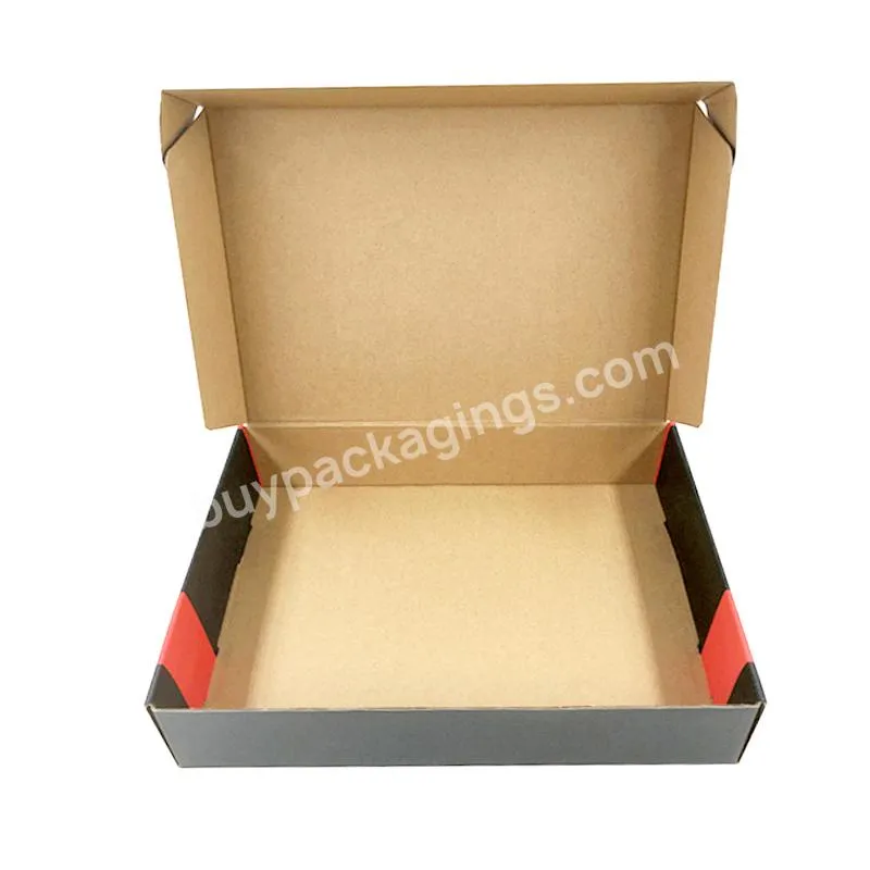easy folding long packaging mailer boxes packaging custom tear open corrugated box