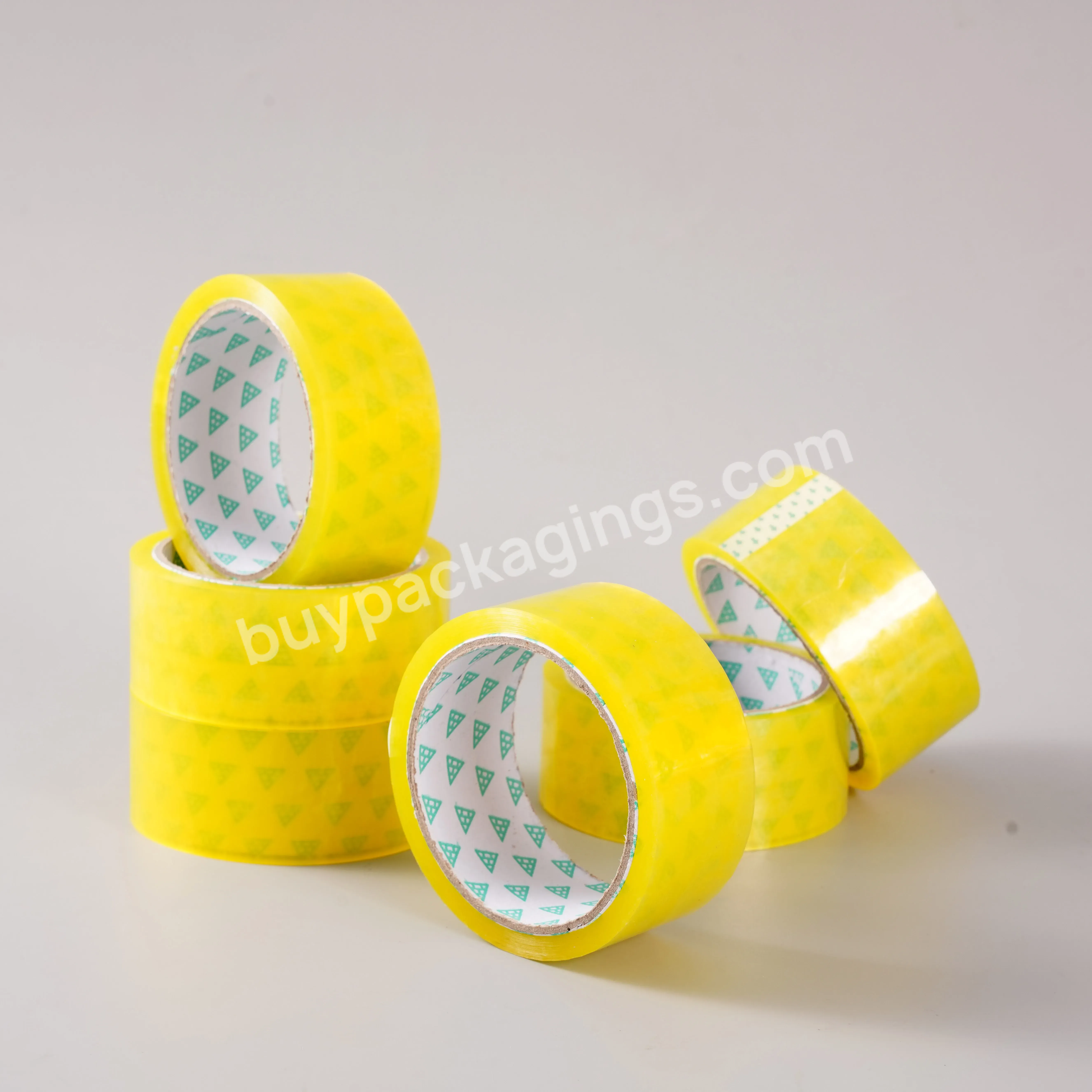 Easy To Wind High Viscosity And Toughness Transparent Sealing Adhesive Tape For Carton Packaging And Express Packaging