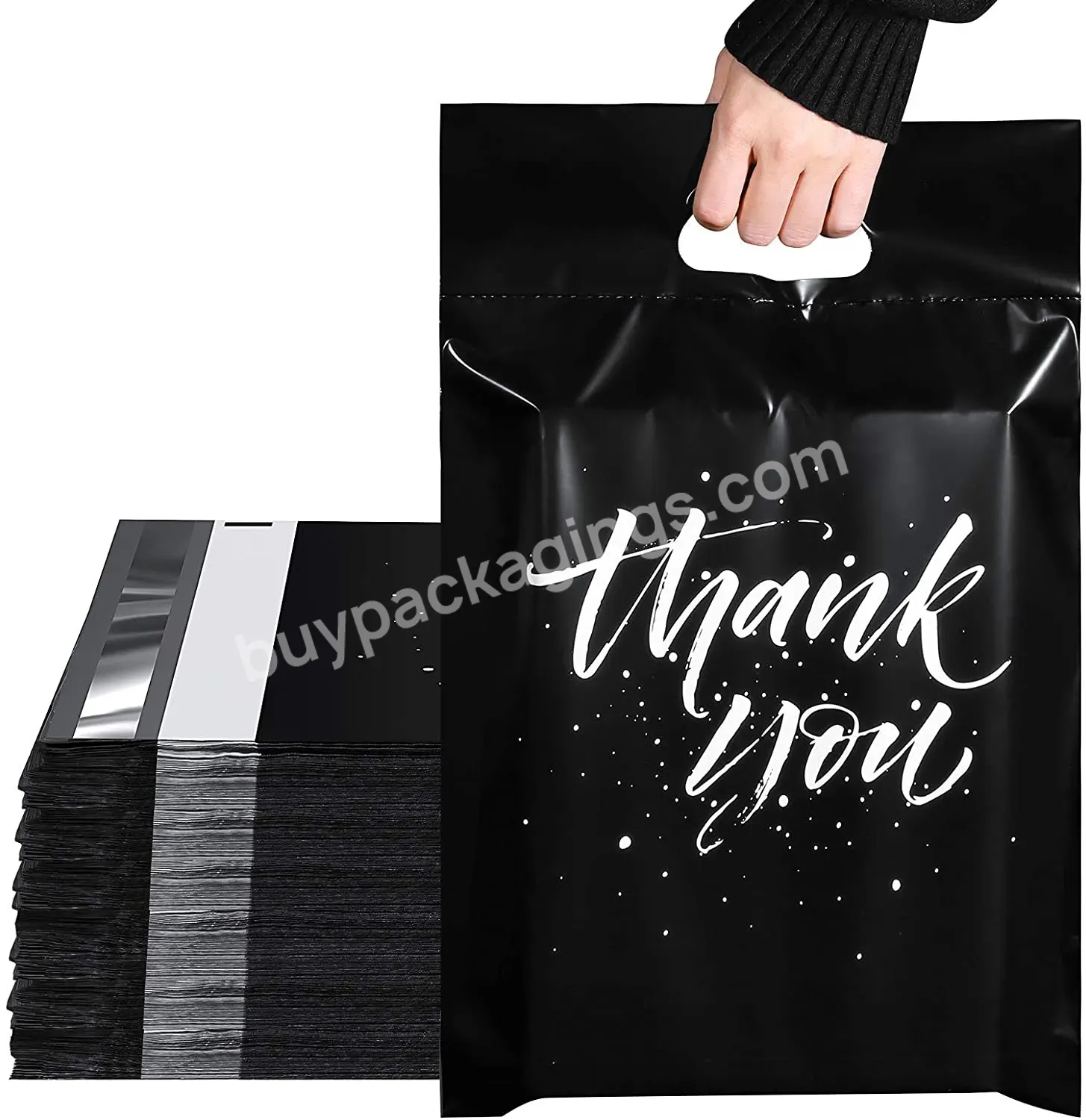 Eco 100 % Biodegradable Clothing Packaging Customized Printed Poly Mailing Bag - Buy Printed Delivery Clothes Shipping Bag,Poly Mailer Custom Printed,Poly Mailers Envelope Wholesale Black And White Mailing Bags.