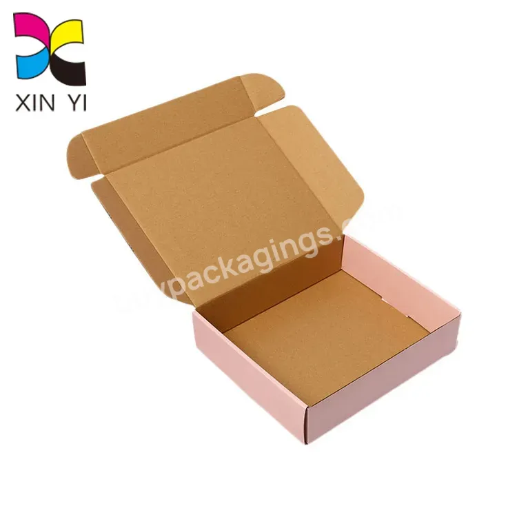 Eco B6 Kraft Strong Box Shipping Mailer Box Custom Printed Customised Boxes