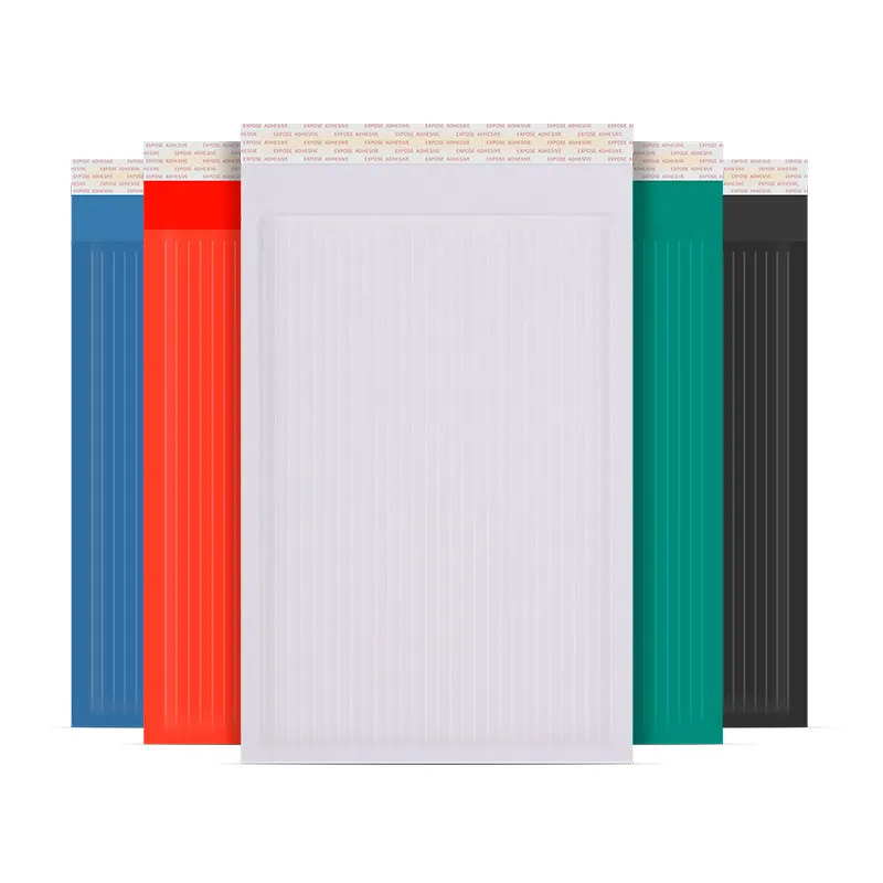 Eco Biodegradable Shockproof Self Adhesive Sealing Document Corrugated Kraft Paper Padded Envelope Express Bubble Mailer Bag