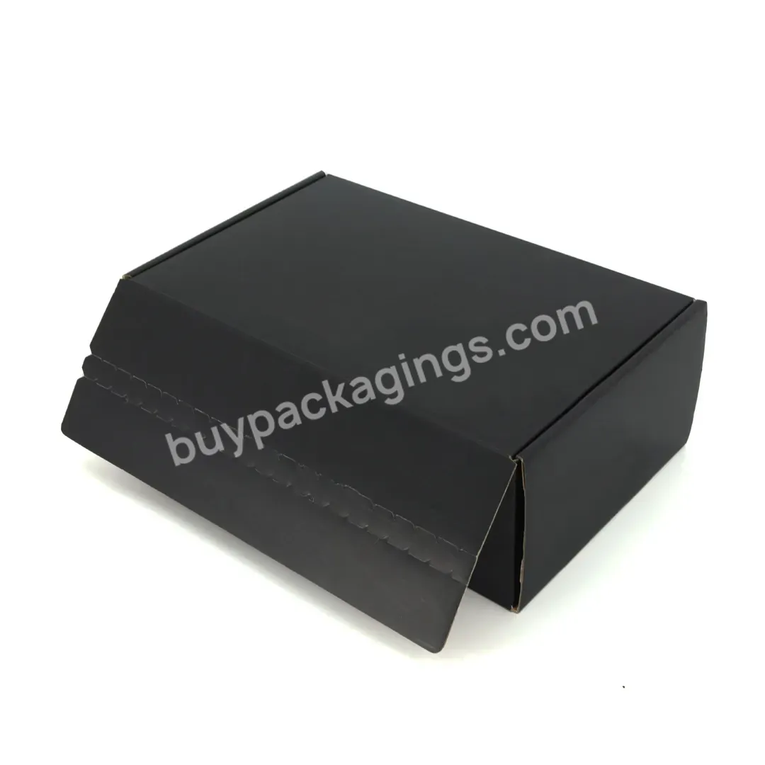 Eco Black Mailer Packing Custom Cardboard Shipping Box Package Makeup Bottle Vintage Lipstick Tube Packaging Boxes