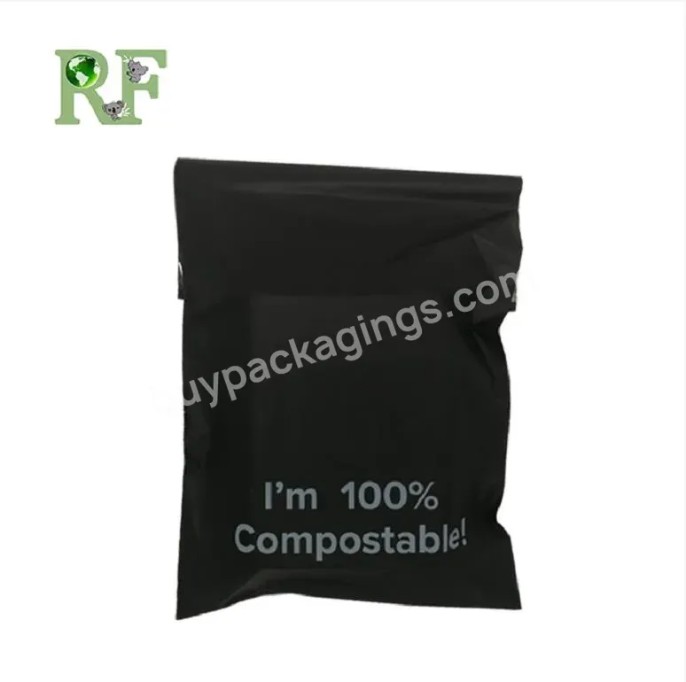 Eco Compostable Courier Bag Custom Mailer Bag Printed Mail Poly Bag With Adhesive