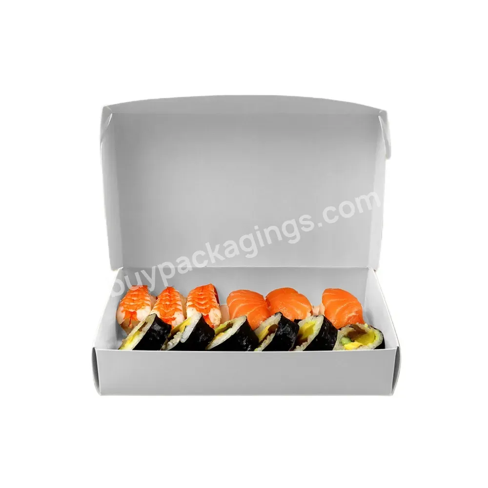 Eco Custom Food Storage Box Packaging Boxes For Food And Pastries White Pastry Box