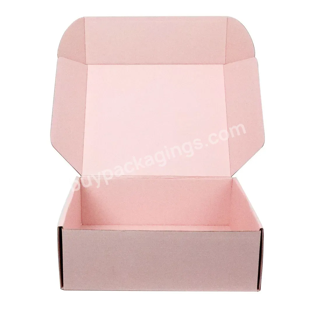 Eco Custom Logo Luxury Shoes Gift Packaging Cosmetic Corrugated Carton Shipping Box