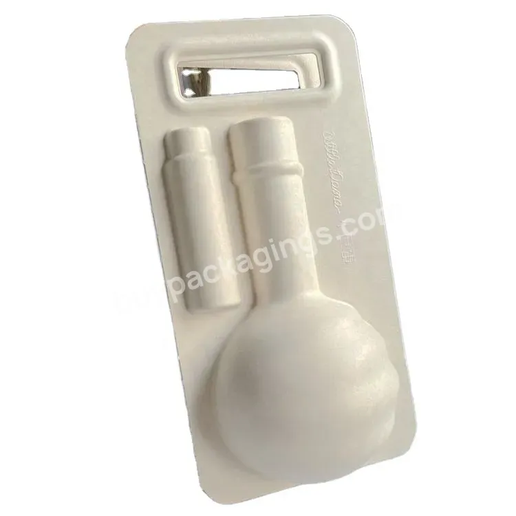 Eco Customized Biodegradable Moutwash Bottle Packaging Inner Tray Customized Medical Products Packaging