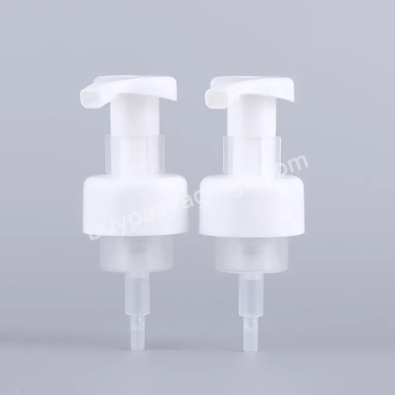 Eco Friendly 40mm 42mm Plastic Foam Hand Wash Soap Dispenser Facial Cleansing Bottle White Pump - Buy Hand Wash Foaming Liquid Soap Dispenser,Cosmetic Foam Bottle Pump Packaging,Plastic Facial Mousse Cleansing Foam Pump.