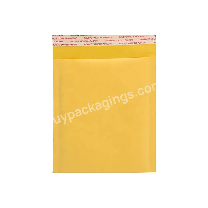 Eco Friendly A4 Sizes Kraft Paper Shipping Envelopes Bag Air Poly Bubble Mailer