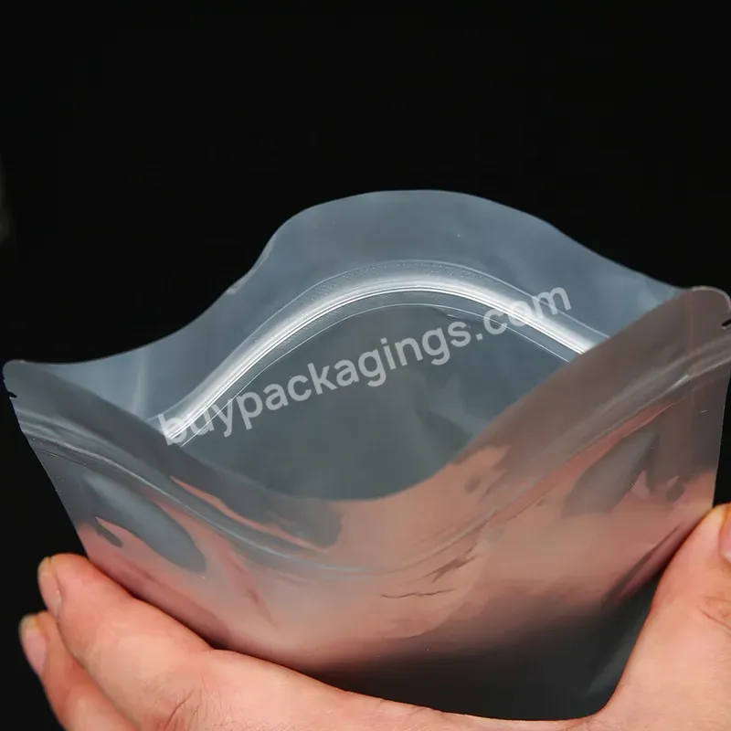 Eco Friendly Aluminum Foil Food Pouch Stand Up Zipper Lock Packaging Pouch Laminated Plastic Bag