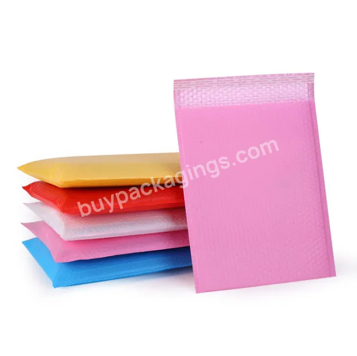 Eco-friendly And Waterproof Custom Packing Bubble Mailers Shipping Envelope Padded Poly Bubble Bags - Buy Bubble Bag,Packaging Bags,Shipping Envelop Bag.