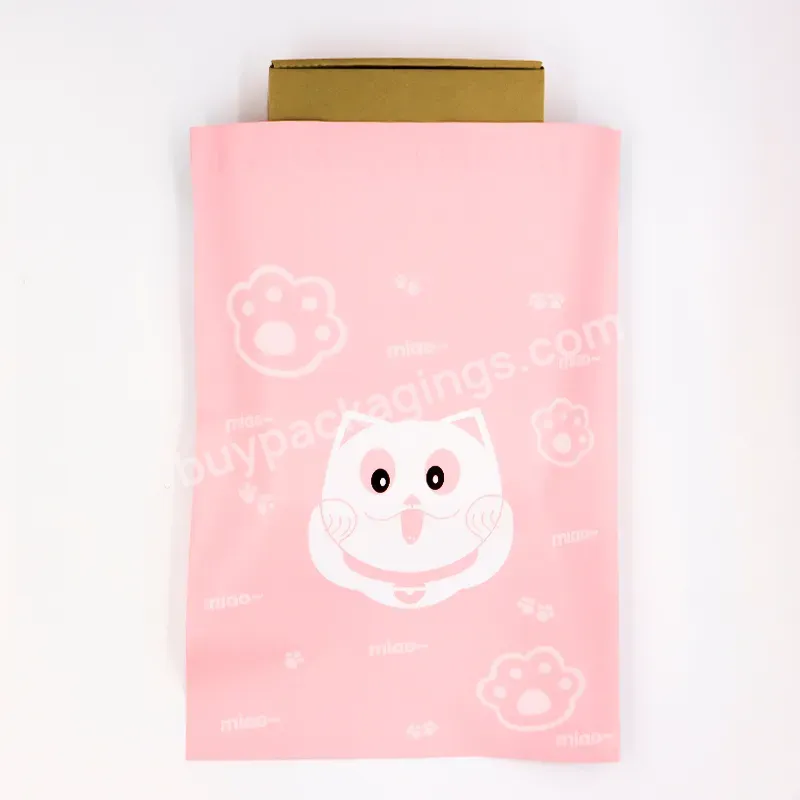 Eco Friendly Biodegradable Biscuit Small Brown Kraft Paper Pouch Bag Food Grade Kraft Paper Bag With Clear Window For Cat