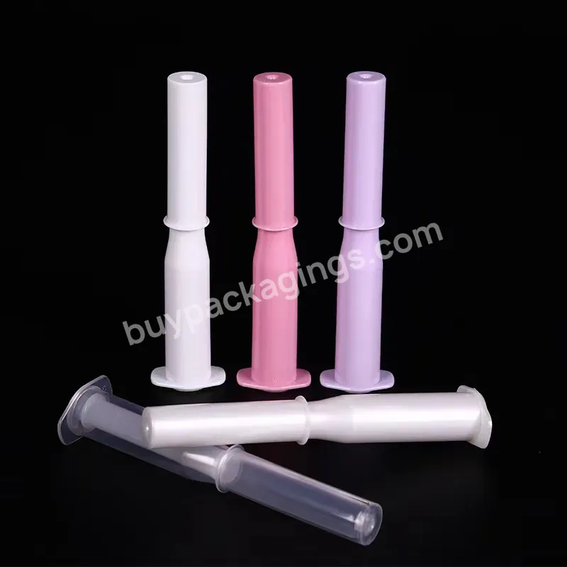 Eco-friendly Biodegradable Medical Vaginal Medical Applicators Disposable