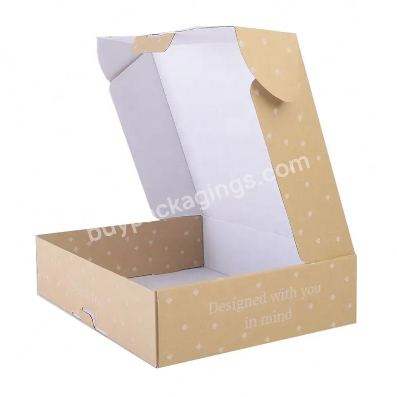 Eco Friendly Biodegradable Pulp Box Custom Recycled Paper Box Packaging,Paper Cardboard Packaging Carton Corrugated Box
