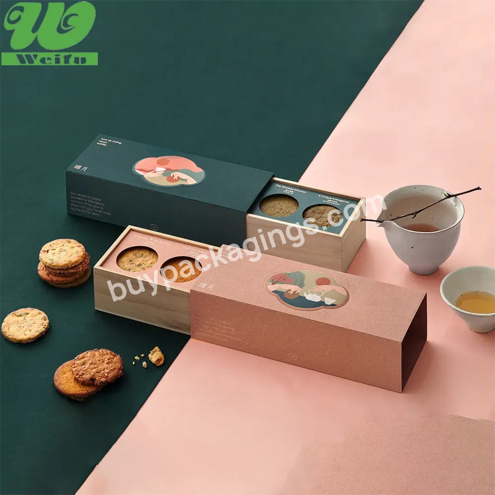 Eco Friendly Black Party Chocolate Cookie Kraft Paper Boxes Dessert Box Catering Packaging Platter Box With Dividers Lid