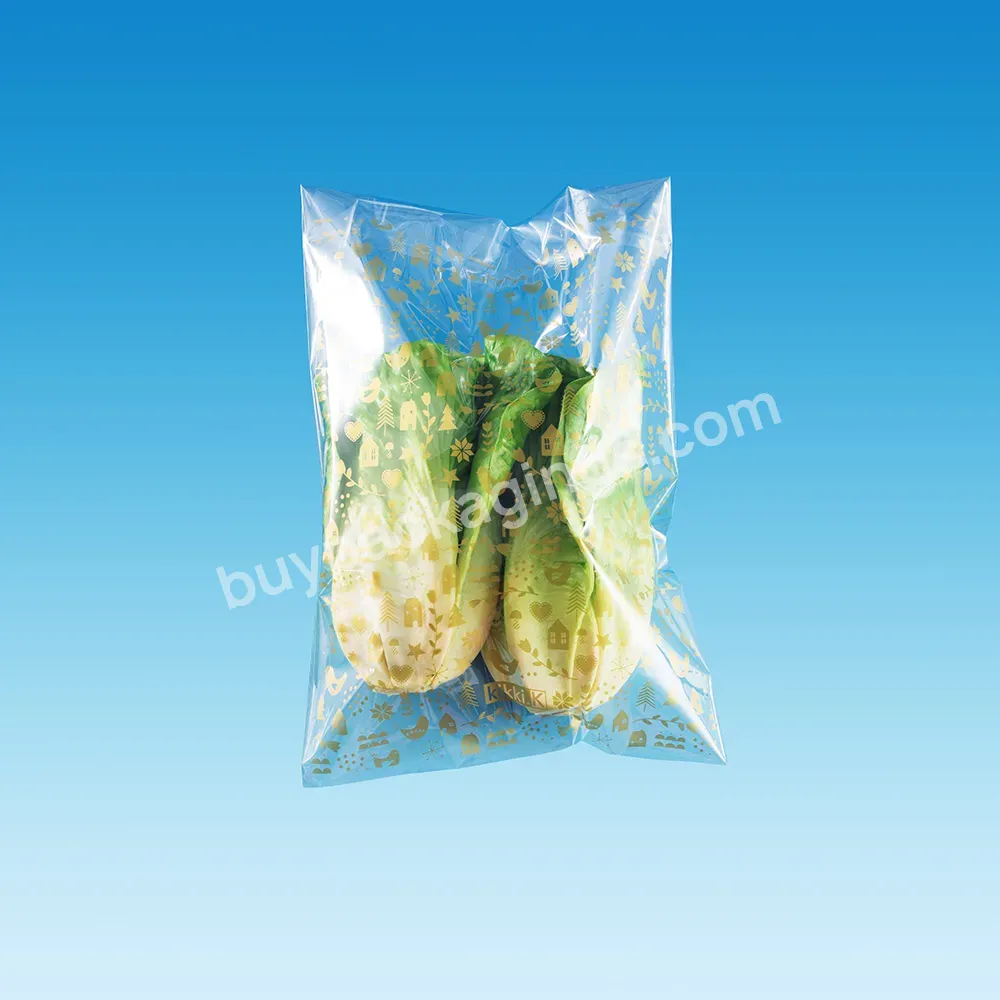 Eco-friendly Bopp Anti-fog Cpp Self Adhesive Sealed Plastic Food Bag