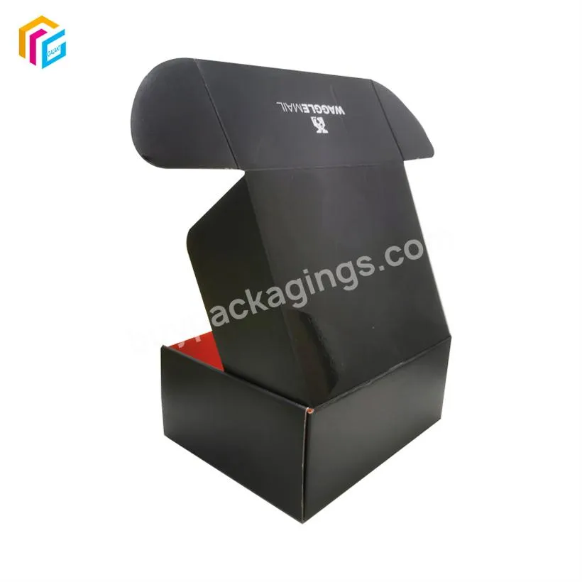 eco friendly cap quality skincare mailer small packaging box custom printed vinyl record shipping box