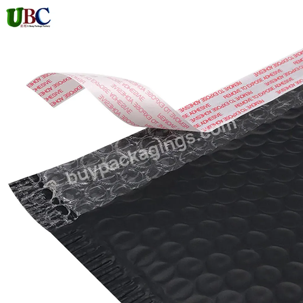 Eco-friendly Cheap Black Shipping Envelop Mailers Wholesale Padded Poly Bubble Mailers Free Sample Large Enveloppe Bulle Noire - Buy Shipping Envelop,Pad Custom Bags,Enveloppe Bulle Noire.