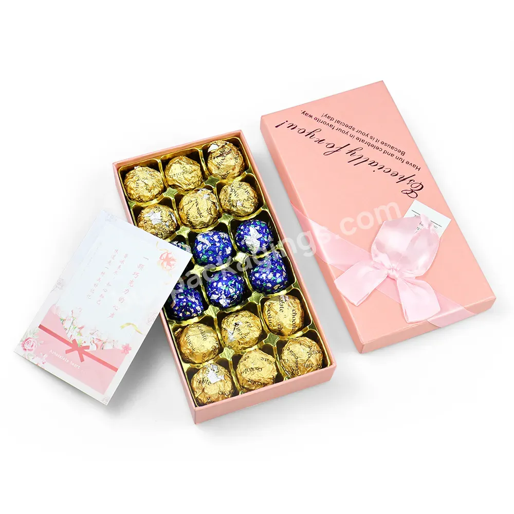 Eco-friendly Chocolate Gift Box Chocolate Candy Box Chocolate Box Packaging Luxury