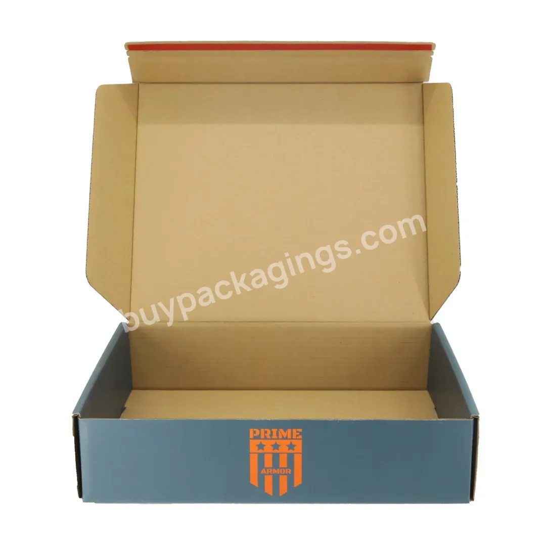 Eco-friendly Corrugated Brown Kraft Mailer Boxes With Logo