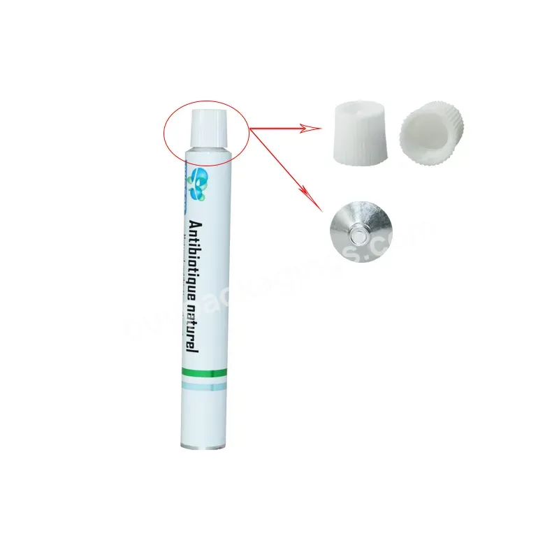 Eco-friendly Cosmetic Packaging Tubes Cylinder Empty Pharmaceutical Tubes With Screw Lid