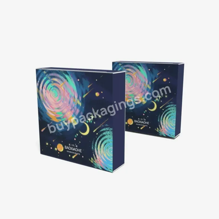 Eco Friendly Cosmetic Paper Boxes Custom White Cards Paper Makeup Lipstick Skincare Packaging Cosmetic Boxespopular