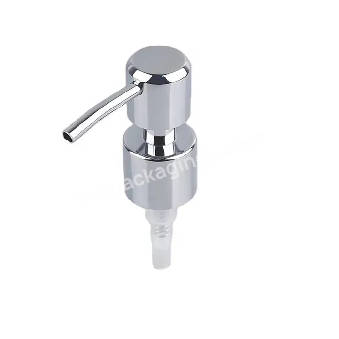 Eco Friendly Cosmetic Screw Lock Pp Plastic Shampoo Bottle Pump Aluminium Cream Pump 24/410 Lotion Pump - Buy Lotion Pump Metal,Shampoo Lotion Metal Pump,High Quality Lotion Pump Metal 24/410 Stainless Steel Soap Dispenser Pump.