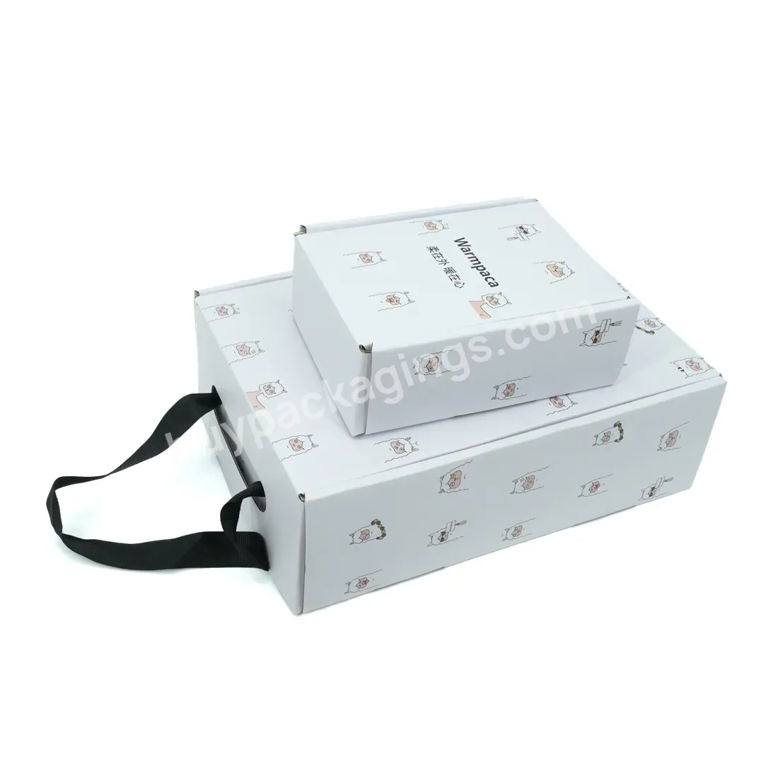 Eco-friendly Custom Corrugated Packaging Cosmetics Paper Box