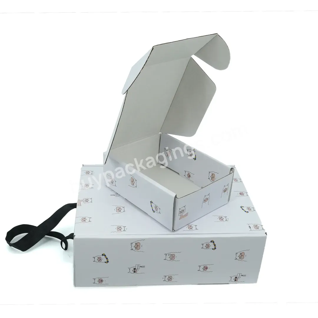 Eco-friendly Custom Corrugated Packaging Cosmetics Paper Box