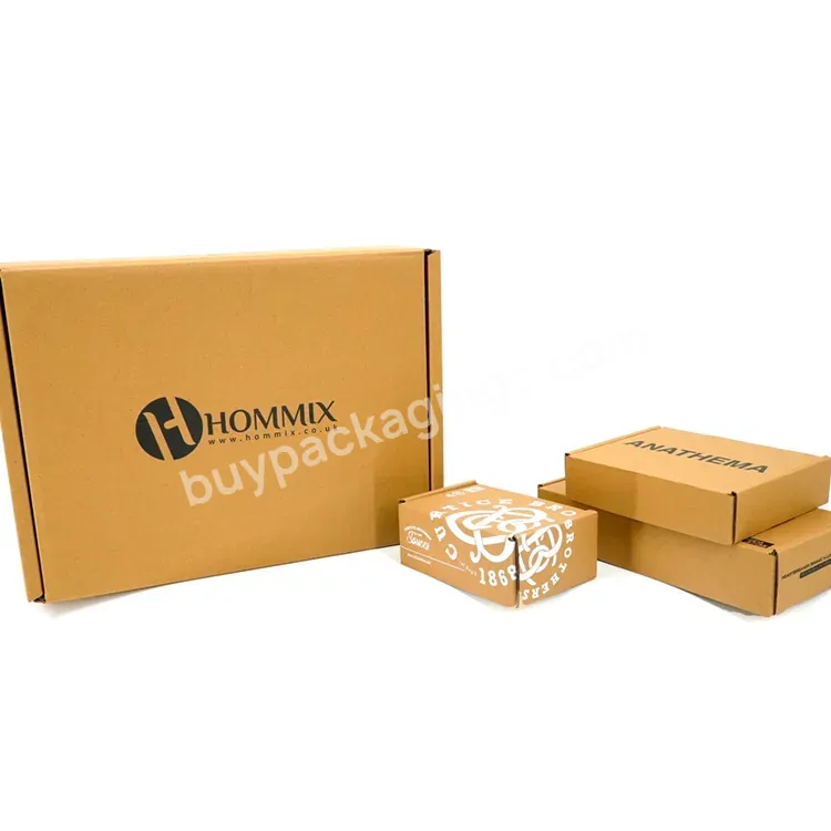 Eco-friendly Custom Logo Luxury Shoes Gift Box Packaging Cosmetic Corrugated Mailer Box Shipping Box