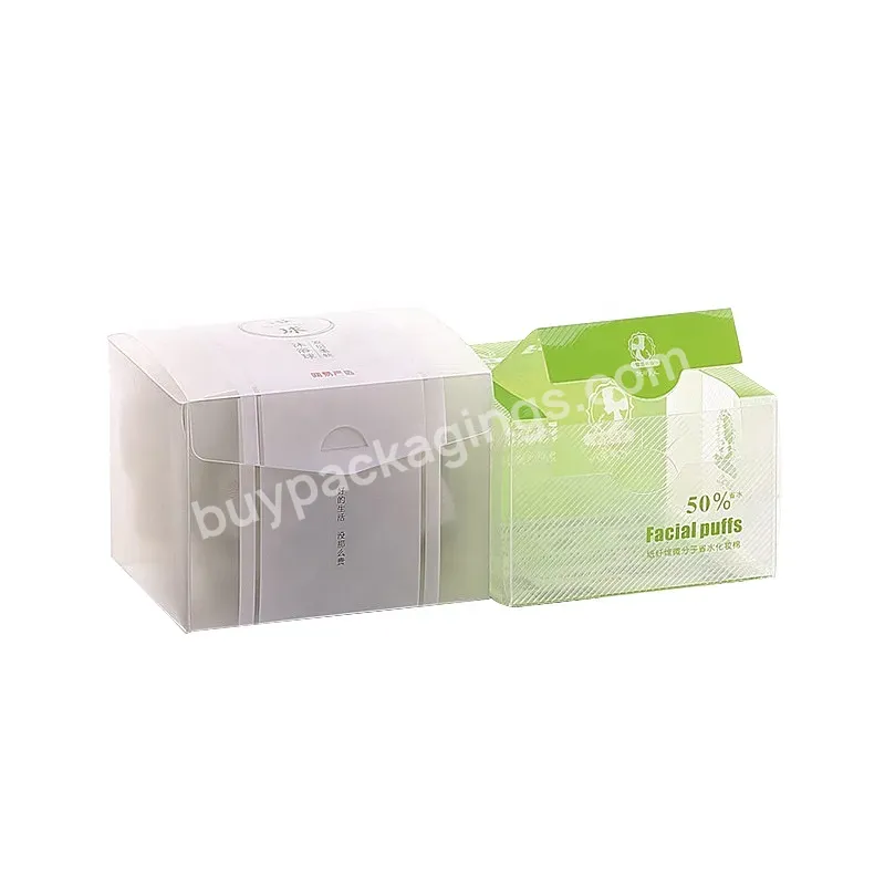 Eco Friendly Custom Logo Print Wholesale Recyclable Plastic Folding Box