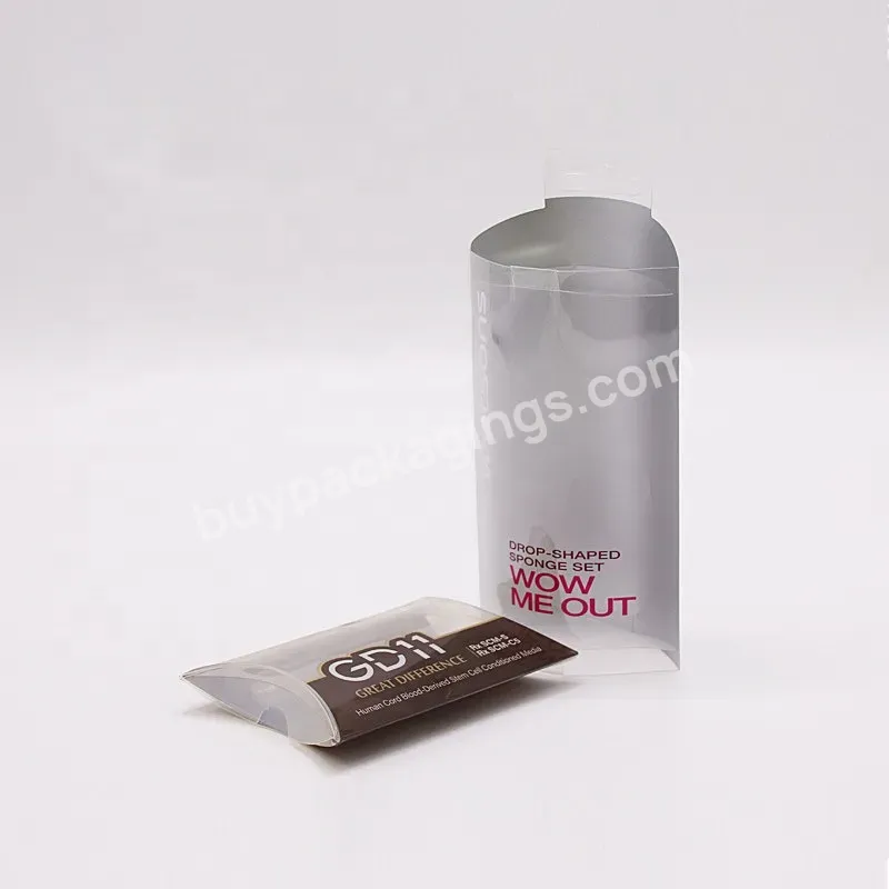 Eco Friendly Custom Logo Print Wholesale Recyclable Plastic Folding Box