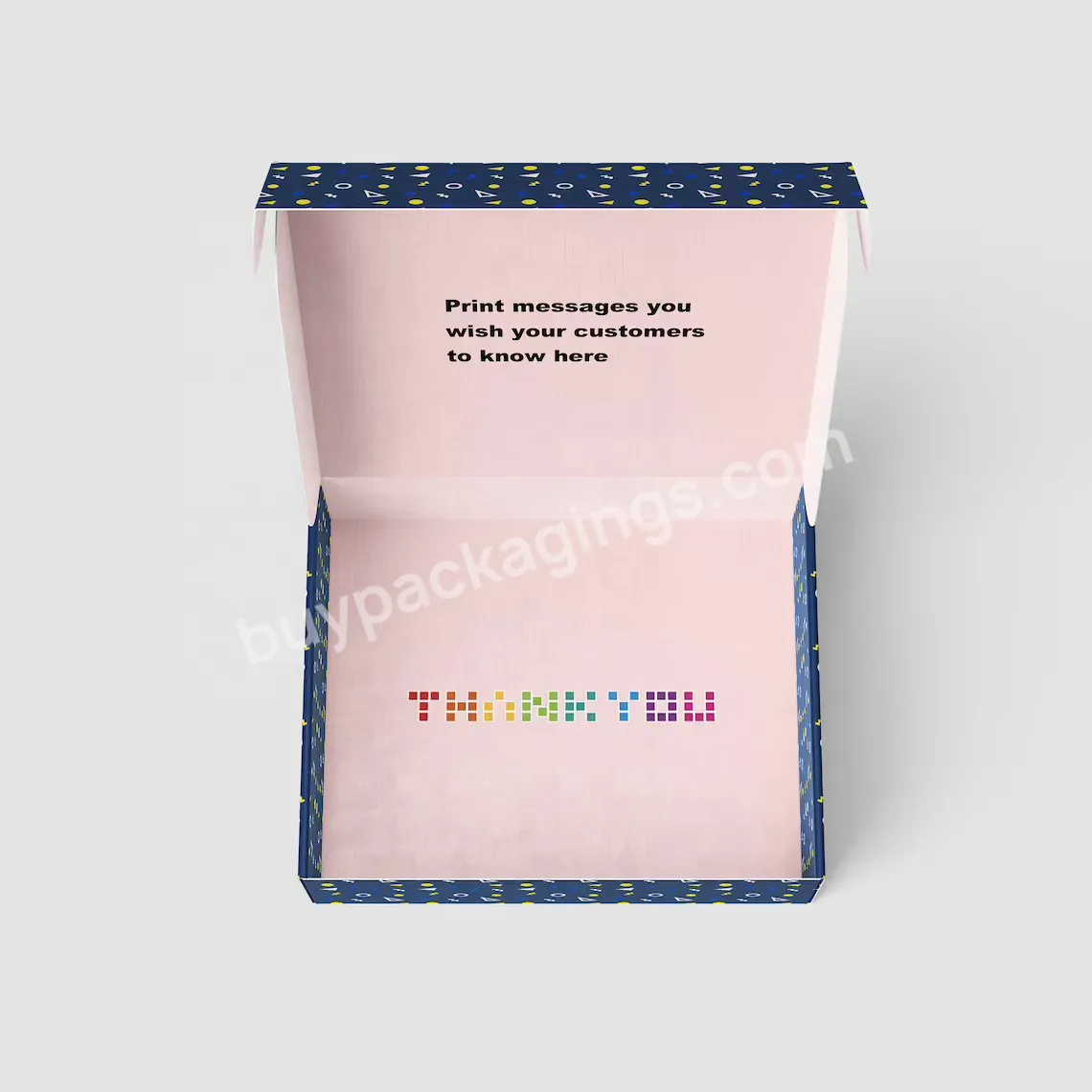 Eco Friendly Custom Logo Printed Black Mailer Box,Durable Clothing / Gift / Shoes Paper Packaging Cardboard Shipping Boxes