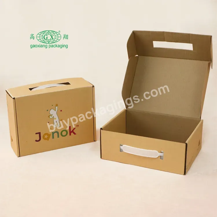 Eco Friendly Custom Logo Printed Mailer Box Durable Clothing Gift Shoes Paper Packaging Cardboard Shipping Boxes